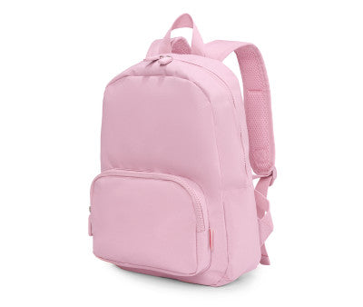 Paseo Tutete Mochila Infantil Sólid Pink + 6 Parches Autoadhesivos Fantasy rosa para niños