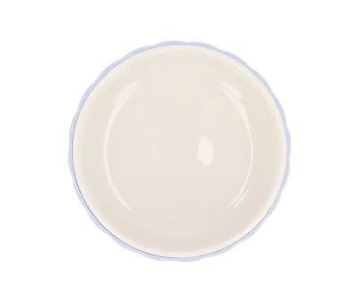 Para Comer Tutete Bol De Cerámica Con Base De Silicona Antideslizante Powder Blue azul para bebe