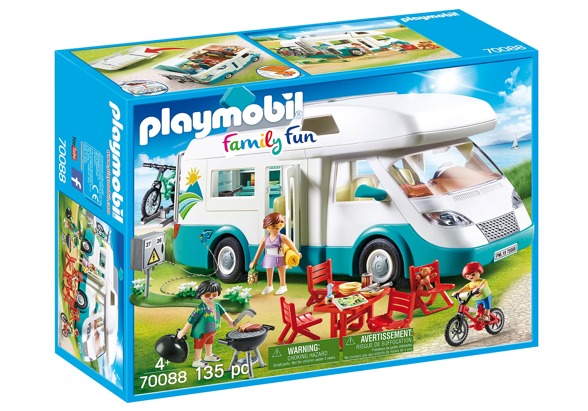 Figuras Y Minimundos Playmobil Caravana De Verano multicolor para niños