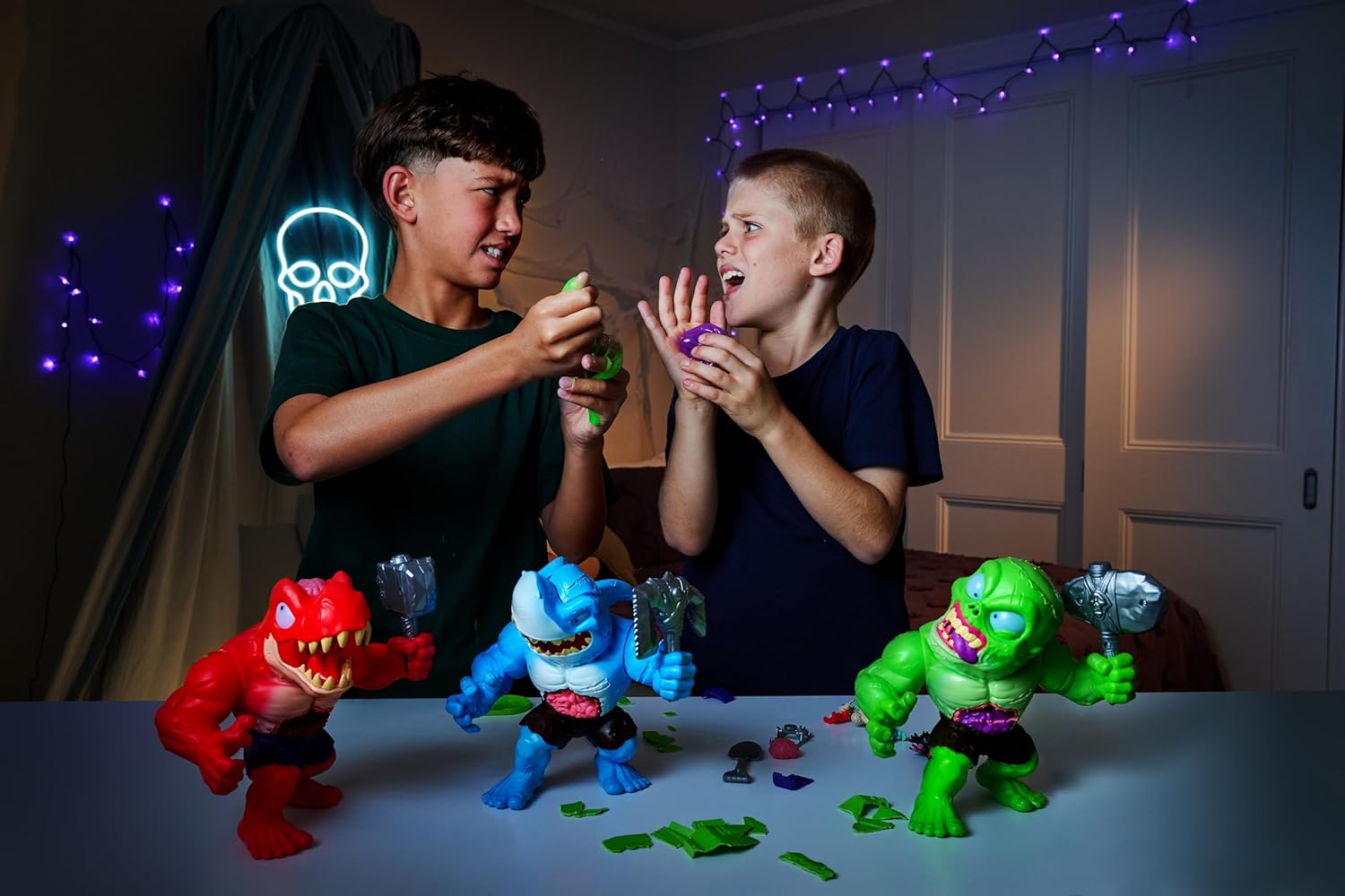 Figuras Y Minimundos Zuru Smashers Casa Mega Horror multicolor para niños