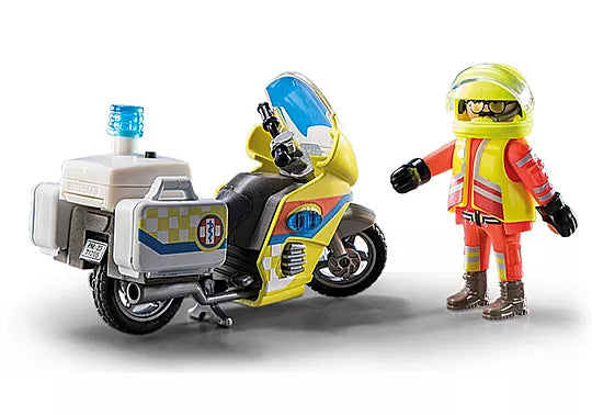 Otros Playmobil Moto Salvamento Playmobil multicolor para niños