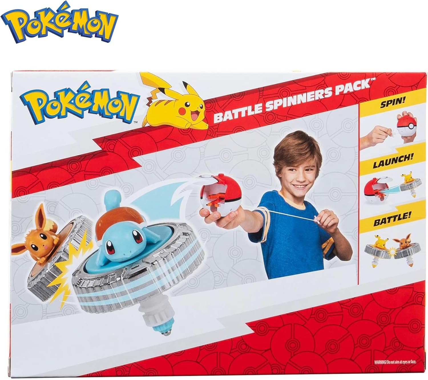 Figuras Y Minimundos Jazwares Pokemon Battle Spinner Surtido multicolor para niños
