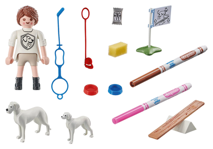 Figuras Y Minimundos Playmobil Adiestramiento De Perros multicolor para niños