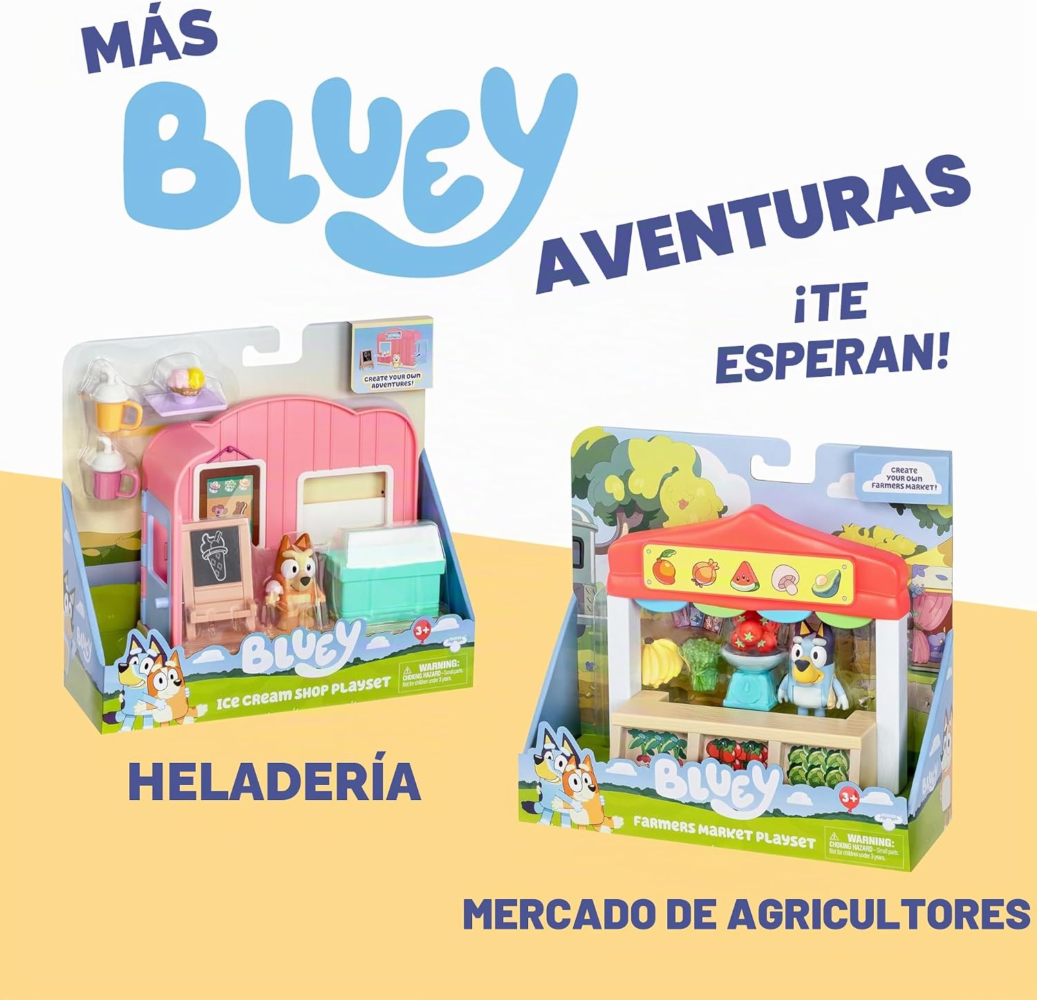 Figuras Y Minimundos Toy Planet Bluey Foodtruck Playset multicolor para niños