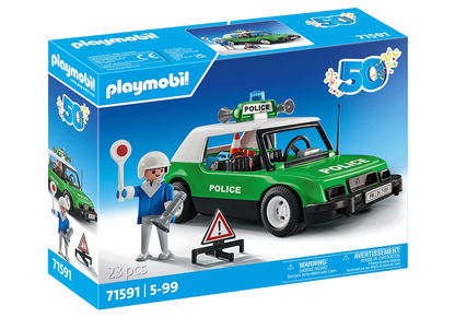 Vehículos Y Radiocontrol Playmobil Coche Policia Clasico multicolor para niños