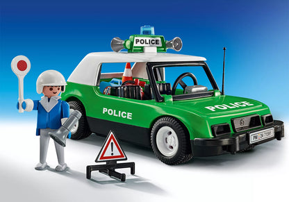 Vehículos Y Radiocontrol Playmobil Coche Policia Clasico multicolor para niños