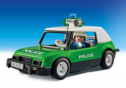 Vehículos Y Radiocontrol Playmobil Coche Policia Clasico multicolor para niños