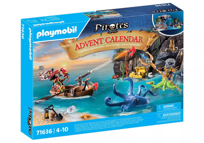 Figuras Y Minimundos Playmobil Calendario De Adviento Piratas multicolor para niños