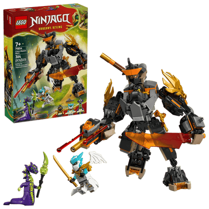 Construcciones Y Puzzles Lego Meca De Misión De Cole Y Zane Dragón multicolor para niños