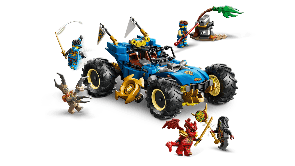 Construcciones Y Puzzles Lego Coche Transformable De Jay multicolor para niños