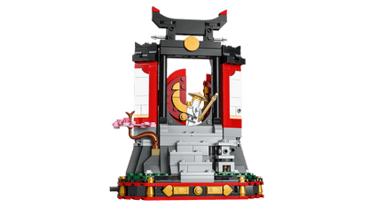 Construcciones Y Puzzles Lego Exposición De Personajes Ninja 15 Aniver multicolor para niños