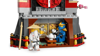 Construcciones Y Puzzles Lego Exposición De Personajes Ninja 15 Aniver multicolor para niños