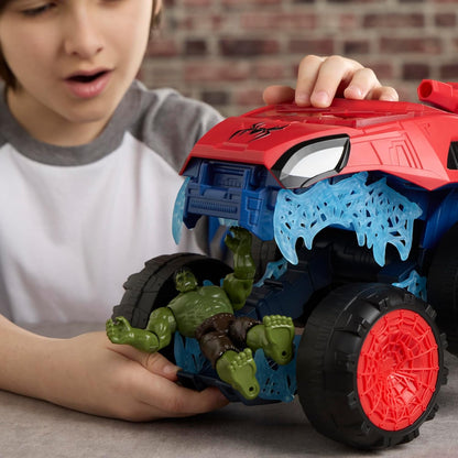 Figuras Y Minimundos Hasbro Spd Bom Armored Vehicle rojo para niños