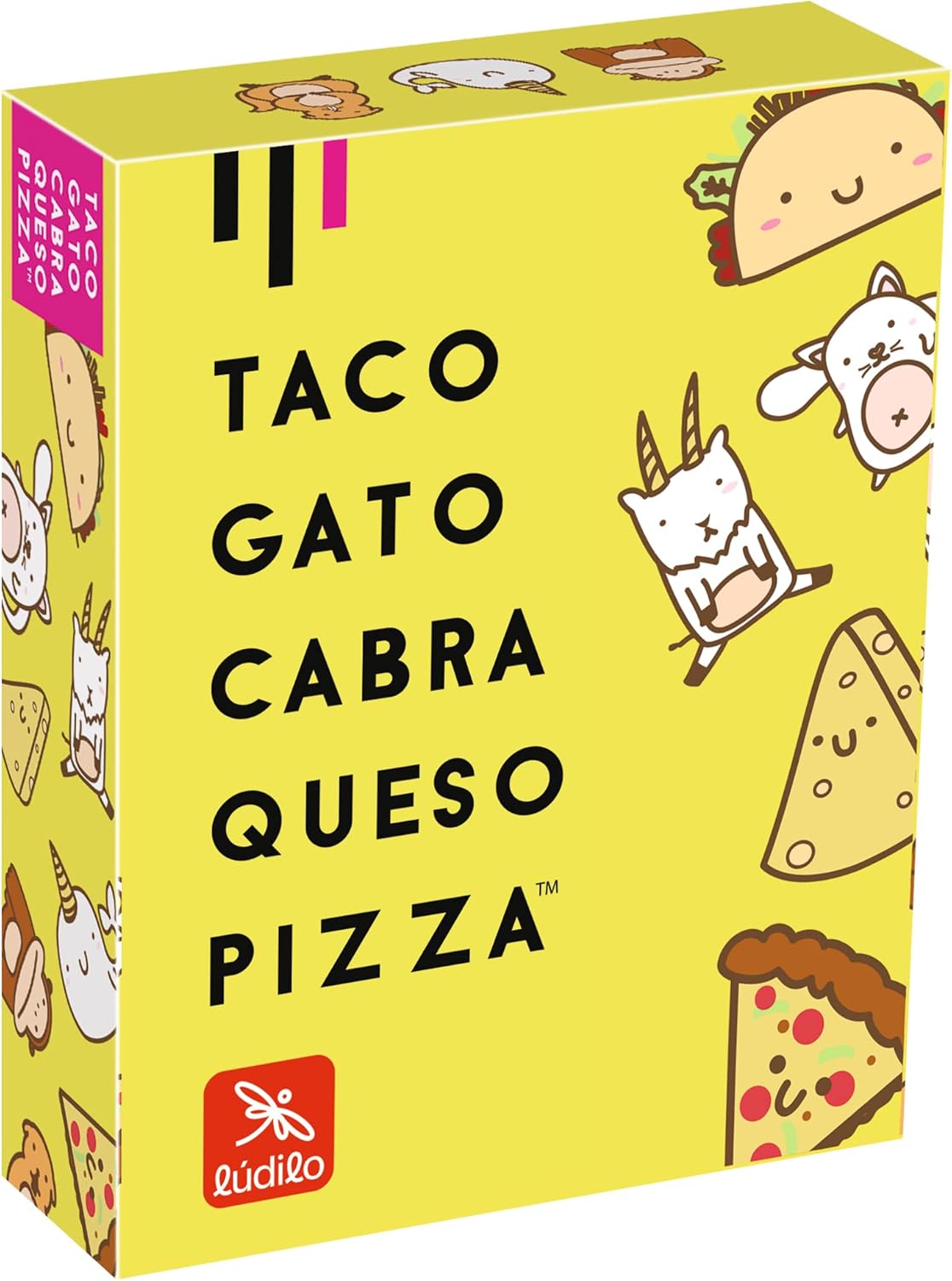 Juegos De Mesa Ludilo Taco, Gato, Cabra, Queso, Pizza  multicolor para unisex