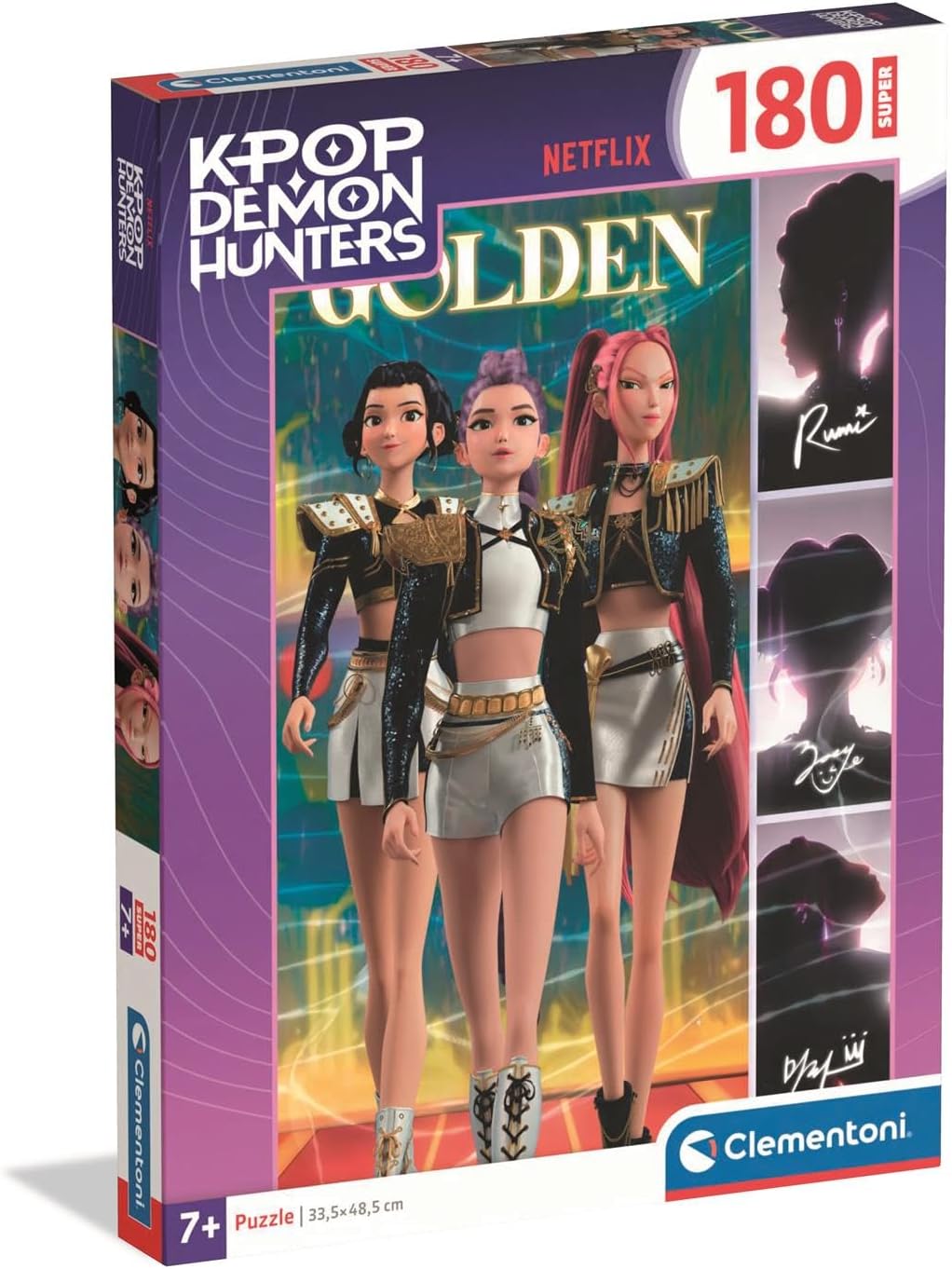 Construcciones Y Puzzles Clementoni Puzzle 180 Piezas Super Kpop Demon Hunter multicolor para niños