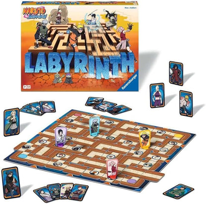 Juegos De Mesa Ravensburger Labyrinth Naruto Shippuden multicolor para niños