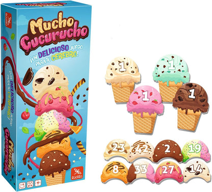 Juegos De Mesa Ludilo Mucho Cucurucho multicolor para niños