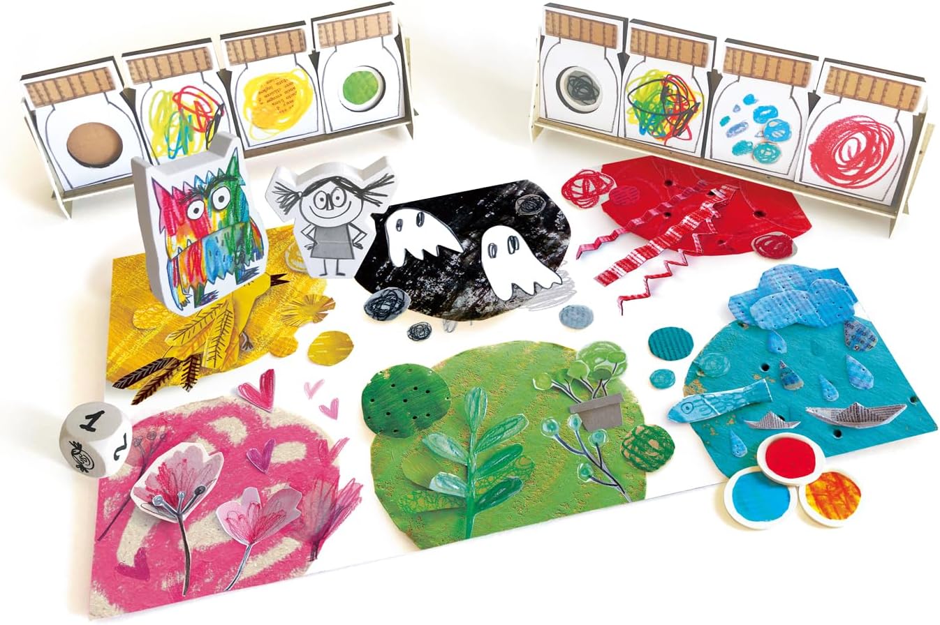 Juegos De Mesa Devir Monstruo De Colores multicolor para niños
