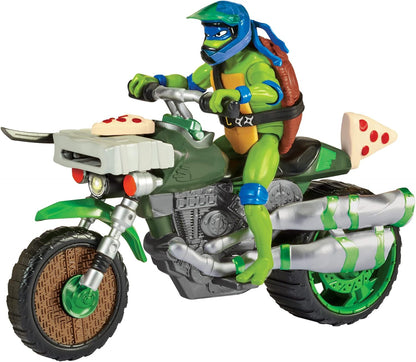 Figuras Y Minimundos Famosa Ninja Kick Cycle Vehiculo multicolor para niños