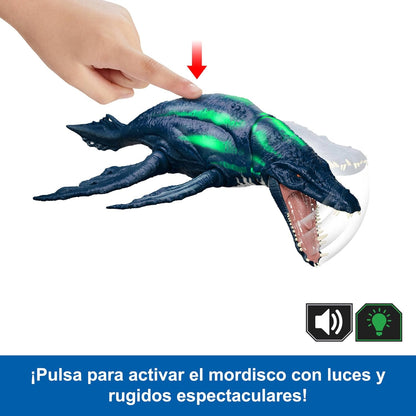 Figuras Y Minimundos Mattel Games Jurassic World Survival - Figura Brachauchenius Rugido Salvaje multicolor para niños