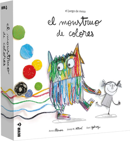 Juegos De Mesa Devir Monstruo De Colores multicolor para niños