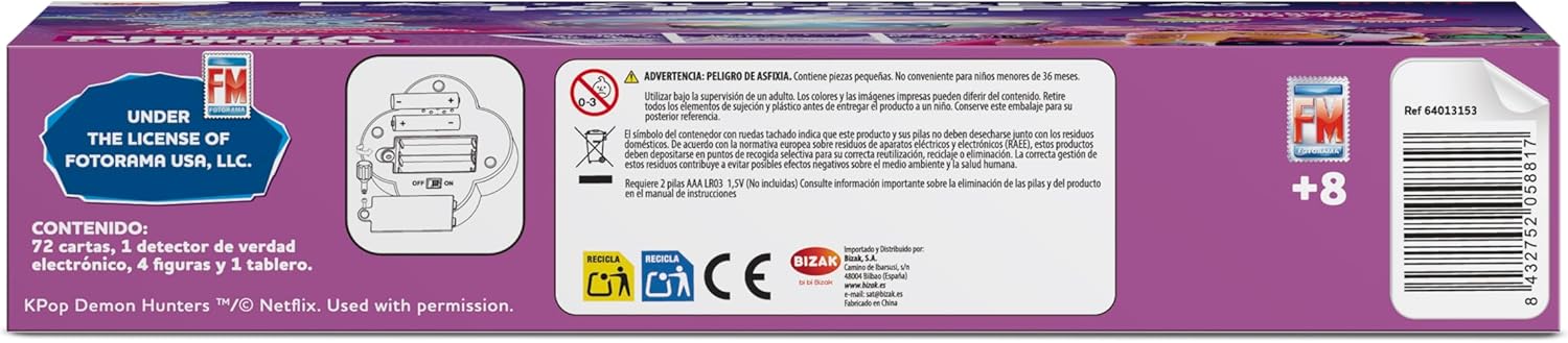 Juegos De Mesa Bizak Las Guerreras Kpop - Prueba O Verdad El Juego multicolor para niños