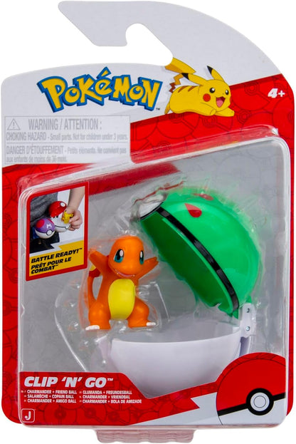 Figuras Y Minimundos Jazwares Pokemon Clip N Go Surtido multicolor para niños