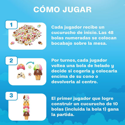 Juegos De Mesa Ludilo Mucho Cucurucho multicolor para niños