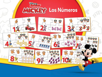 Juegos De Mesa Educa Disney Junior Mickey - Los Números multicolor para niños