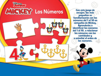 Juegos De Mesa Educa Disney Junior Mickey - Los Números multicolor para niños
