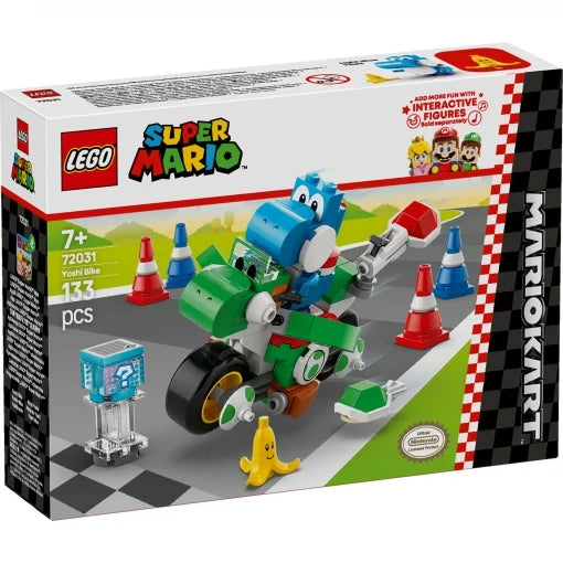 Construcciones Y Puzzles Lego Super Mario - Moto Yoshi multicolor para niños