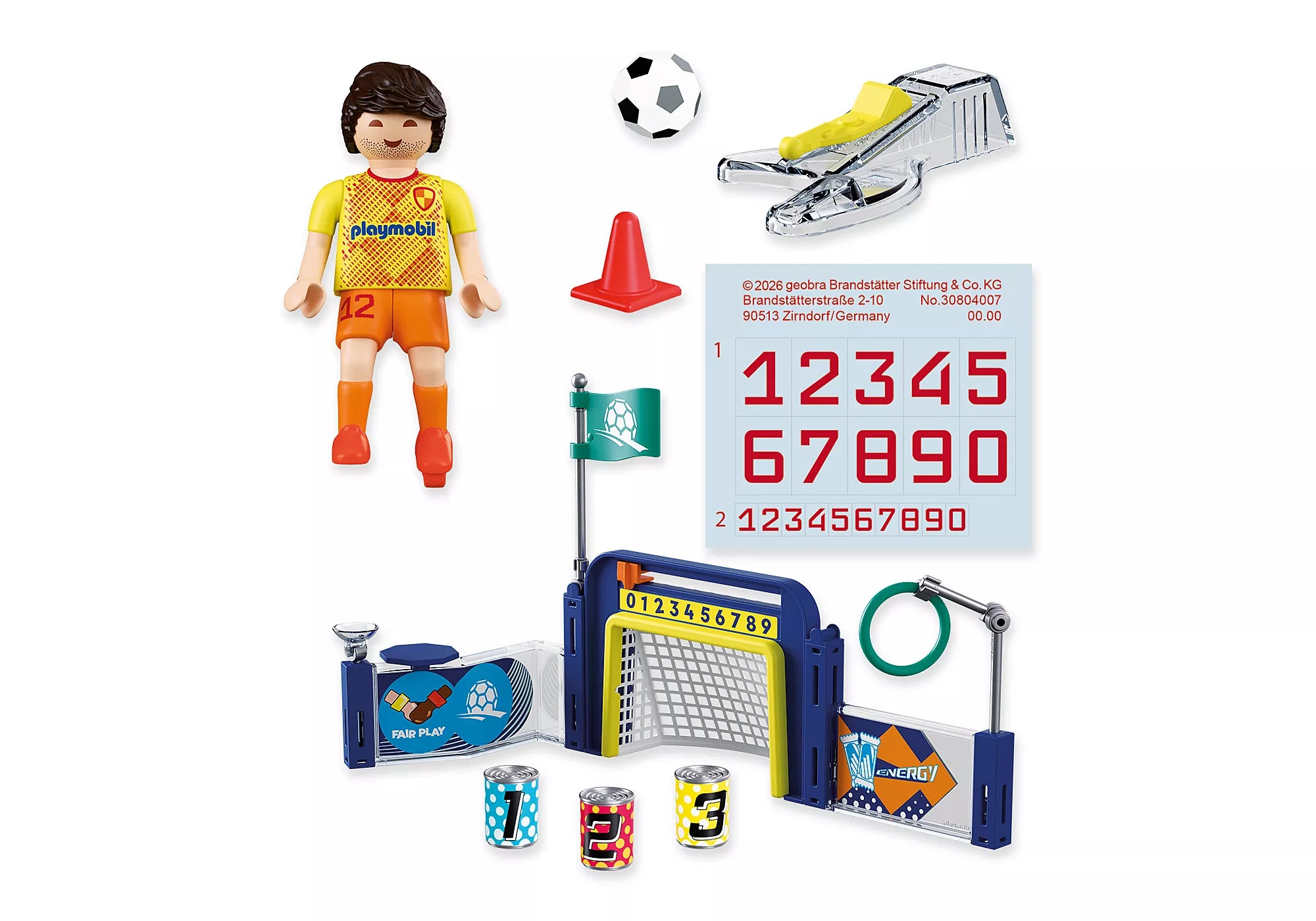 Figuras Y Minimundos Playmobil Centro De Entrenamiento De Futbol multicolor para niños
