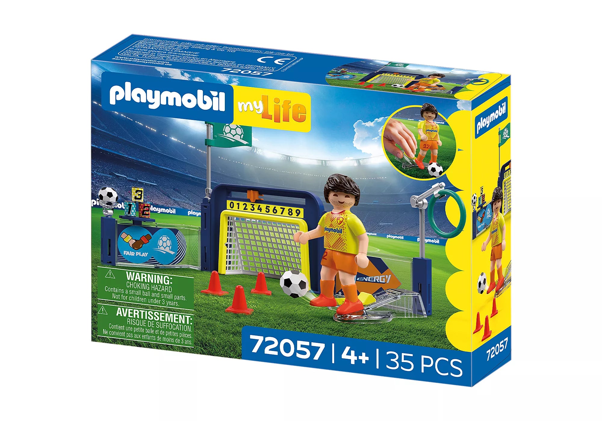 Figuras Y Minimundos Playmobil Centro De Entrenamiento De Futbol multicolor para niños