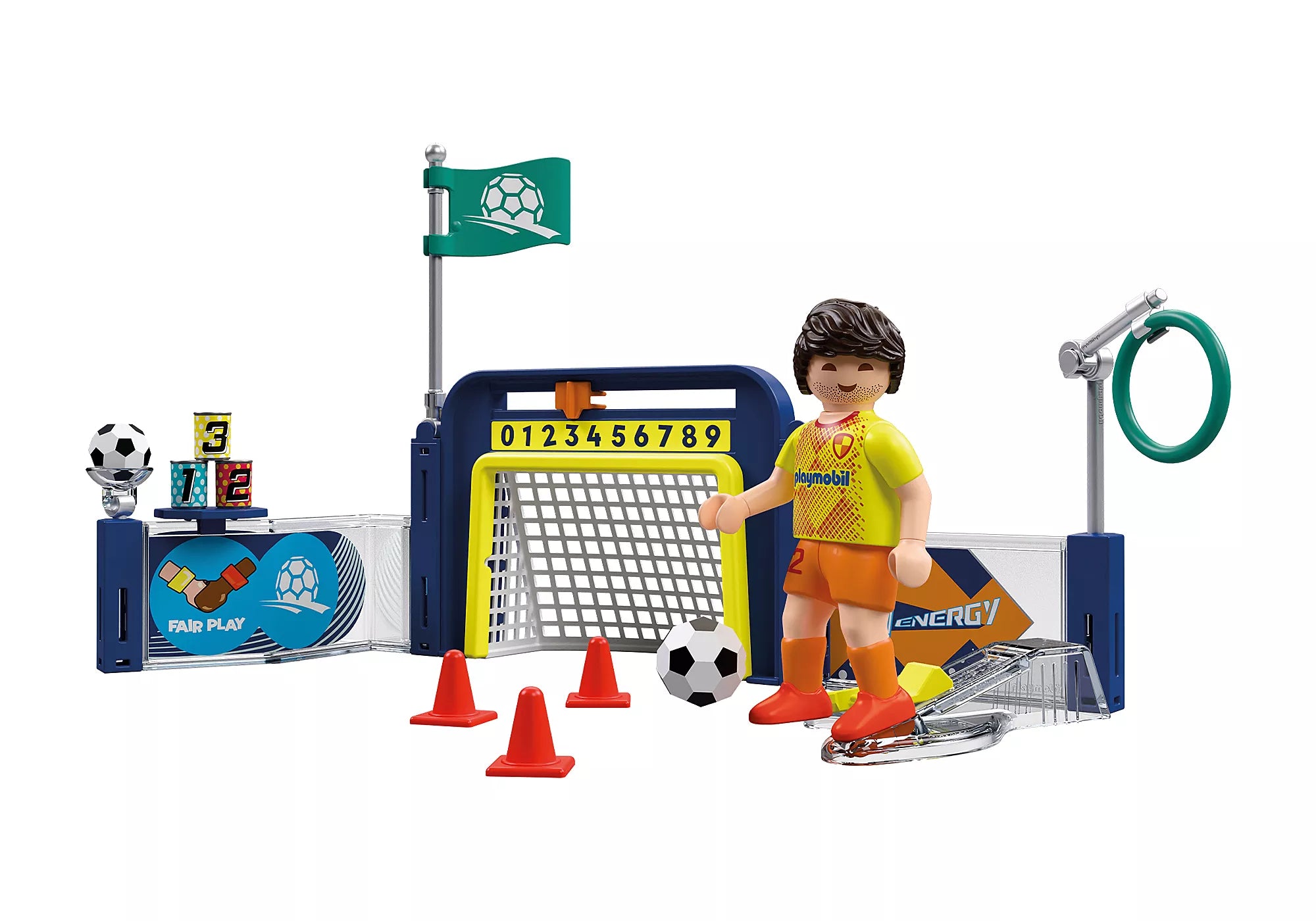 Figuras Y Minimundos Playmobil Centro De Entrenamiento De Futbol multicolor para niños