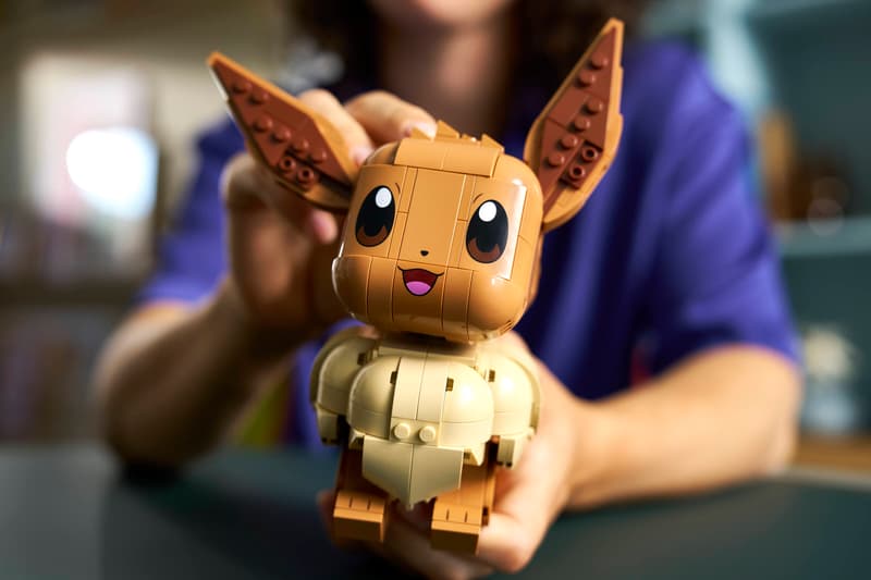 Construcciones Y Puzzles Lego Eevee Pokemon multicolor para niños