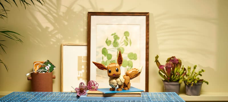 Construcciones Y Puzzles Lego Eevee Pokemon multicolor para niños