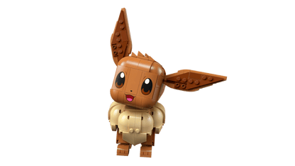 Construcciones Y Puzzles Lego Eevee Pokemon multicolor para niños