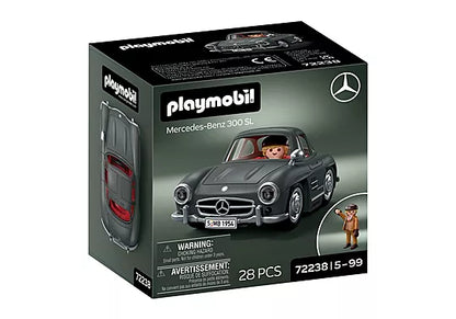 Vehículos Y Radiocontrol Playmobil Mercedes Benz 300 Sl gris para niños