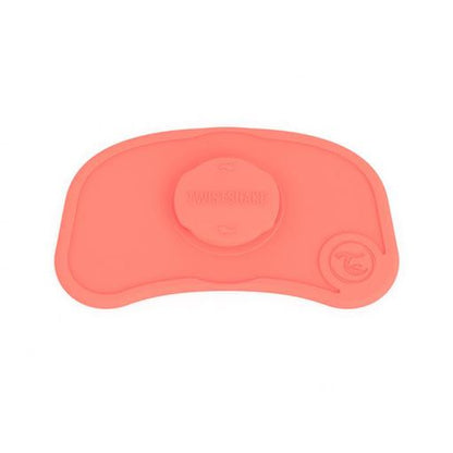 Para Comer Twistshake 78339-Coral Mini Mantel Antideslizante Click Mat Pastel Coral para mundo bebé