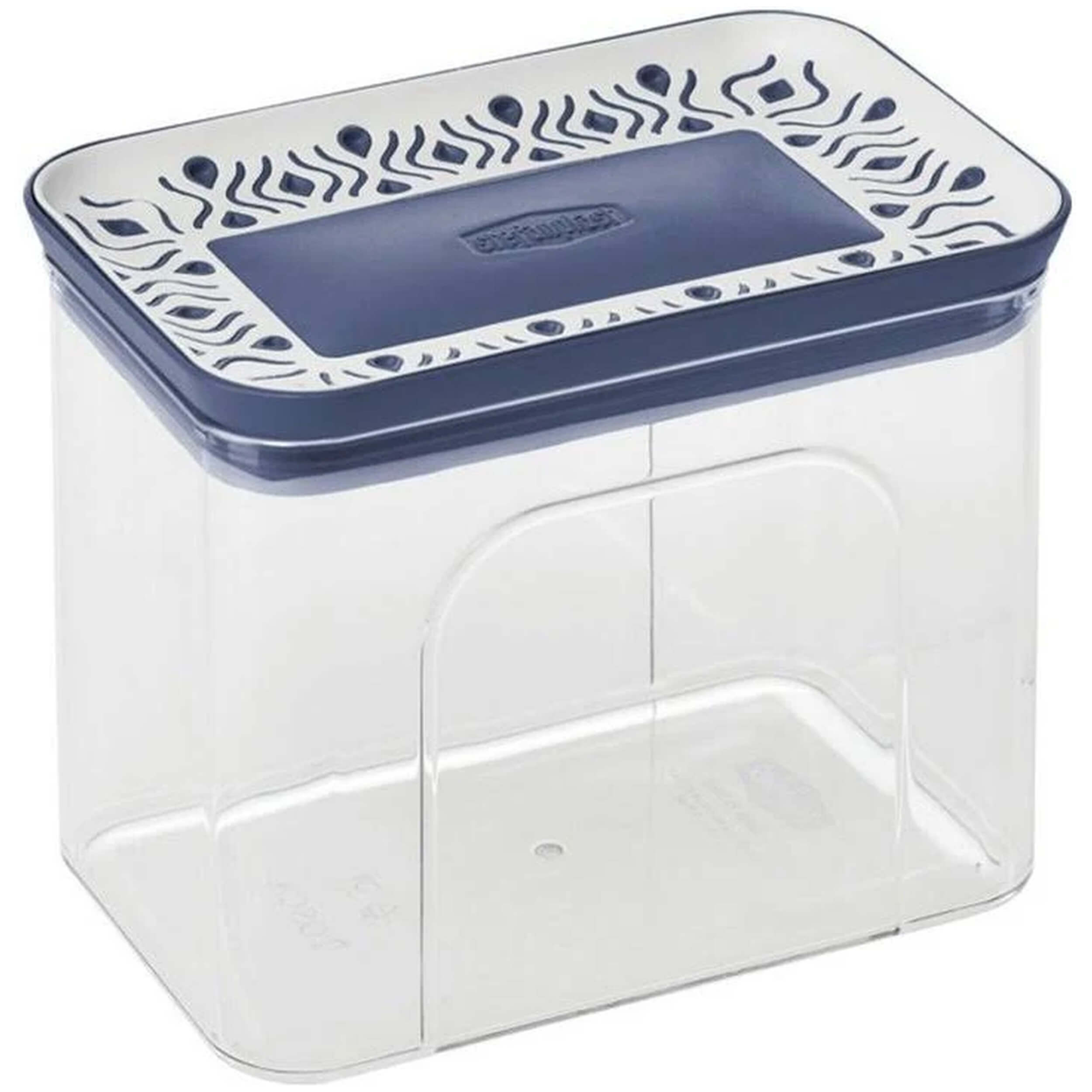 Utensilios Arte Regal Bote Plastico Hermetico Rectangular Tosca