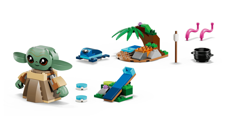 Construcciones Y Puzzles Lego Hogar De Grogu multicolor para niños