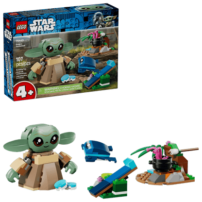 Construcciones Y Puzzles Lego Hogar De Grogu multicolor para niños