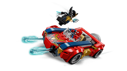 Construcciones Y Puzzles Lego Coche De Spider-Man Vs. Lobezno Venomizado multicolor para niños