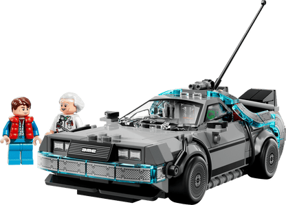Construcciones Y Puzzles Lego Máquina Del Tiempo De Regreso Al Futuro gris para niños