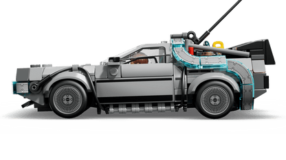 Construcciones Y Puzzles Lego Máquina Del Tiempo De Regreso Al Futuro gris para niños