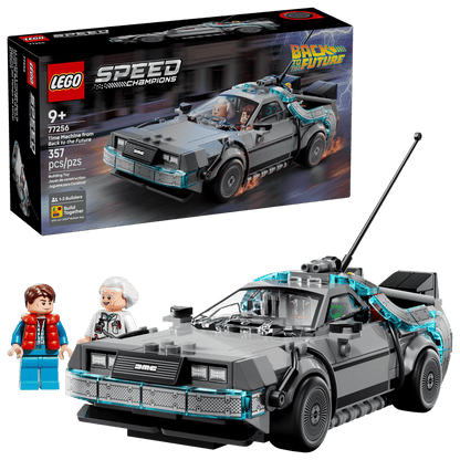 Construcciones Y Puzzles Lego Máquina Del Tiempo De Regreso Al Futuro gris para niños