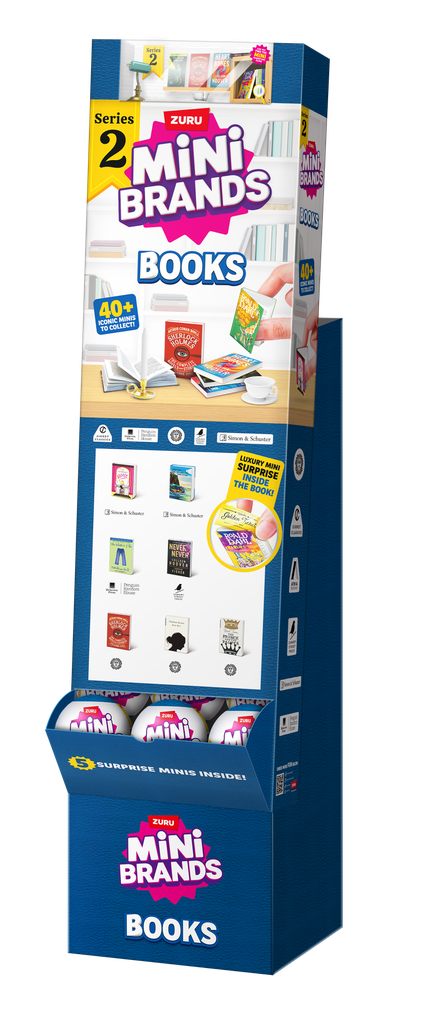 mini libros Zuru Mini Brands Books S2 varios colores para niños