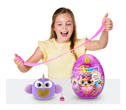 Muñecas Y Peluches Zuru Rainbocorns Wild Heart Surprise-Serie rosa para niños