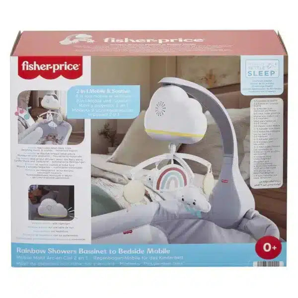 Otros Mattel Games Fisher-Price Movil Lluvia Arcoiris Cuna multicolor para bebe