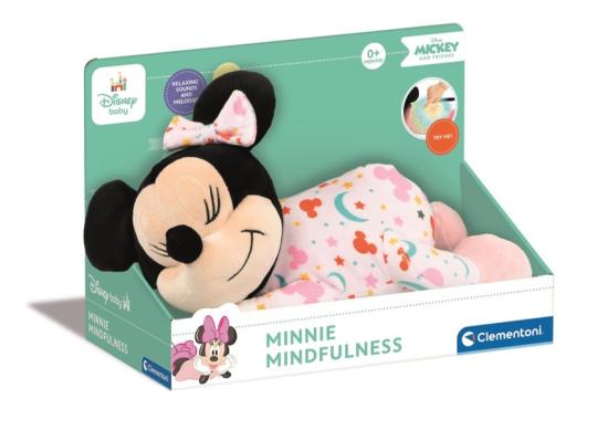 Muñecas Y Peluches Clementoni Disney Baby - Peluche Minnie Relax,Luces,Colores,Sonidos Y Melodías rosa para bebe